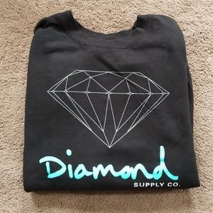 Men's diamond crewneck